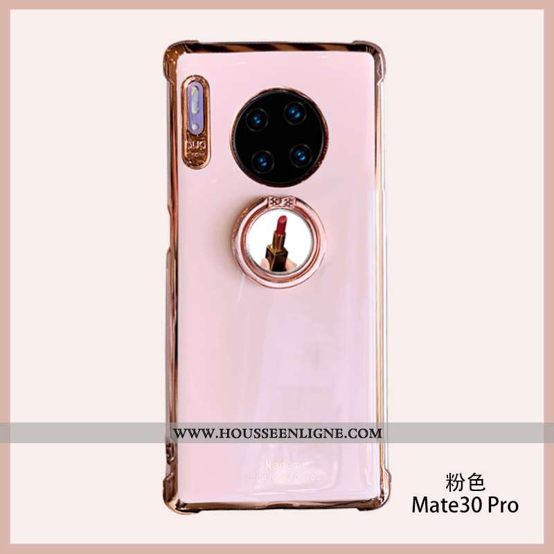 Étui Huawei Mate 30 Pro Silicone Fluide Doux Téléphone Portable Coque Support Tout Compris Incassabl