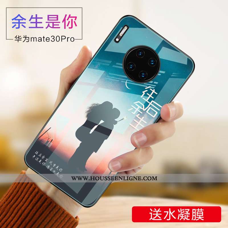 Étui Huawei Mate 30 Pro Tendance Protection Créatif Or Europe Coque Doré