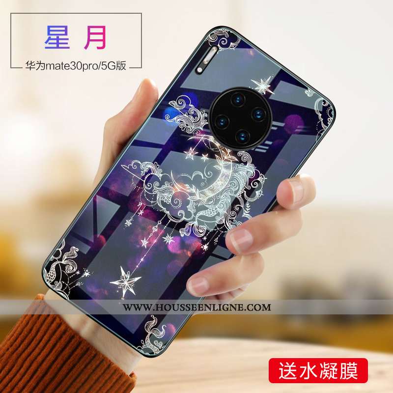 Étui Huawei Mate 30 Pro Tendance Protection Créatif Or Europe Coque Doré