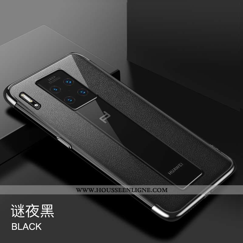 Étui Huawei Mate 30 Rs Protection Transparent Incassable Légère Coque Téléphone Portable Rouge