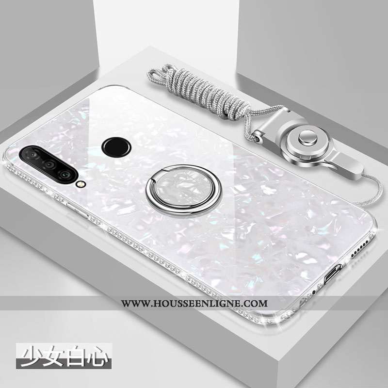 Étui Huawei P Smart+ 2020 Fluide Doux Silicone Protection Rouge Difficile Verre