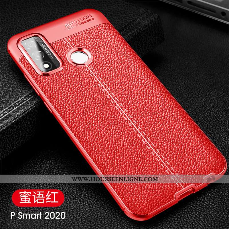 Étui Huawei P Smart 2020 Légère Protection Tout Compris Téléphone Portable Coque Légères Noir