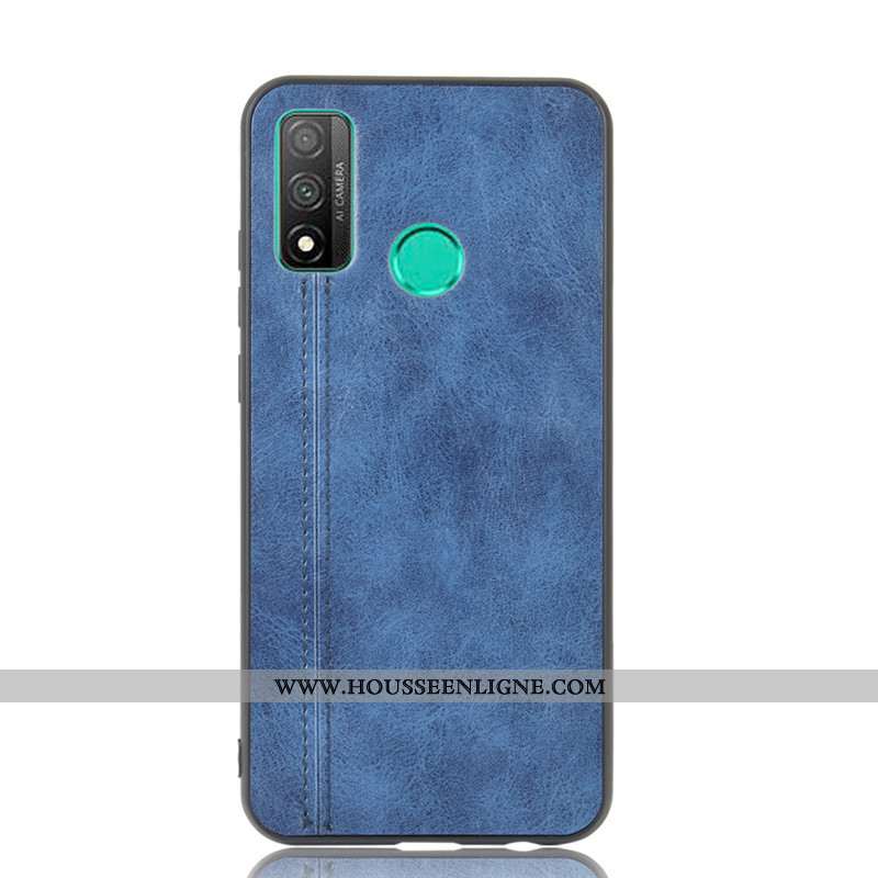 Étui Huawei P Smart 2020 Modèle Fleurie Protection Bovins Téléphone Portable Coque Petit Gris