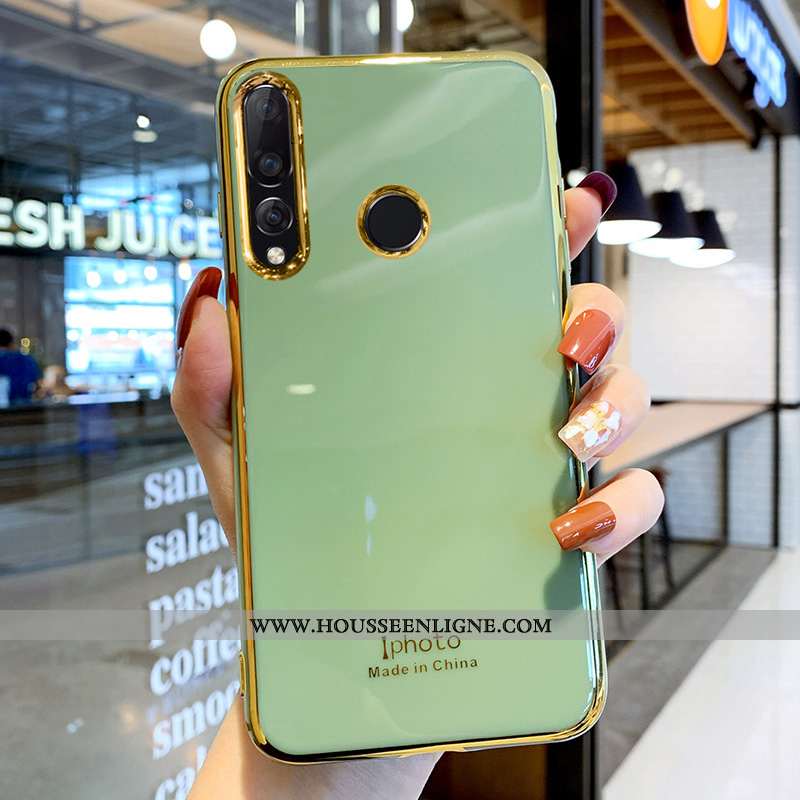 Étui Huawei P Smart+ 2020 Protection Personnalité Tendance Net Rouge Vert Silicone Coque Turquoise