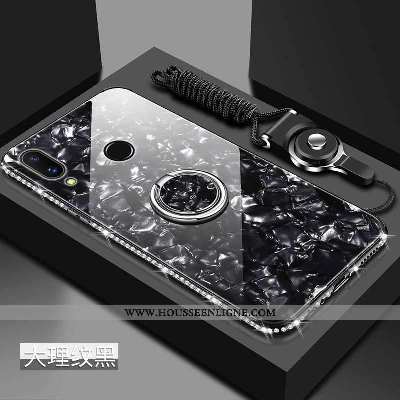 Étui Huawei P Smart 2020 Protection Verre Silicone Pu Rose Difficile