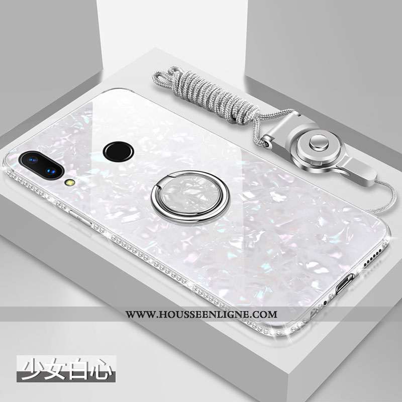Étui Huawei P Smart 2020 Protection Verre Silicone Pu Rose Difficile