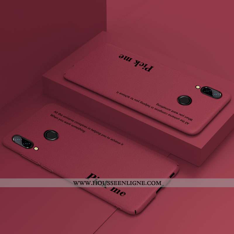 Étui Huawei P Smart+ Protection Délavé En Daim Simple Tout Compris Créatif Légère Difficile Verte