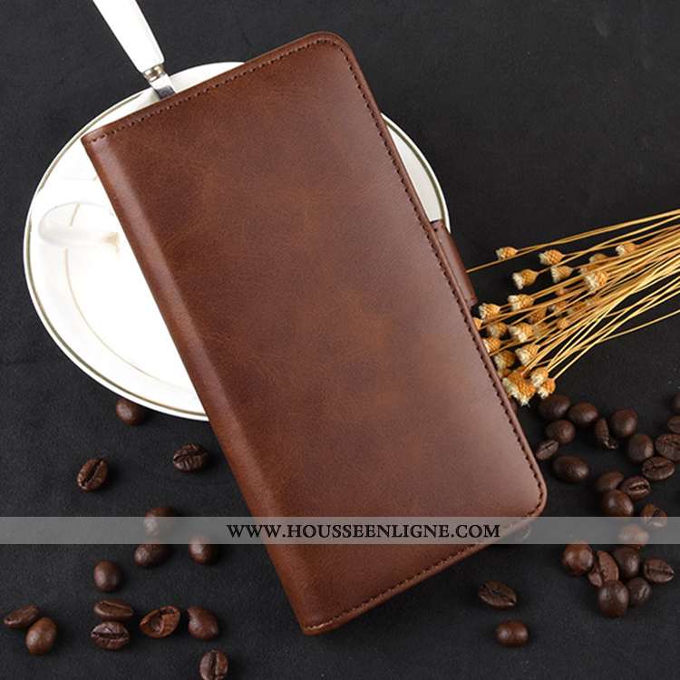 Étui Huawei P Smart Z Portefeuille Modèle Fleurie Coque Téléphone Portable Bovins Noir