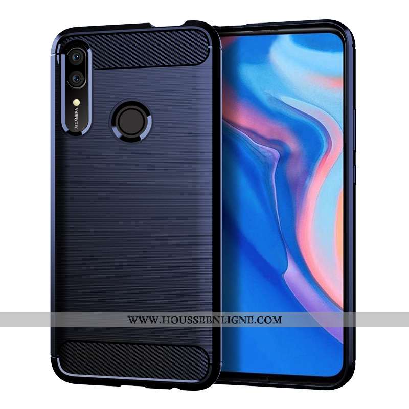 Étui Huawei P Smart Z Silicone Noir Coque Incassable Téléphone Portable