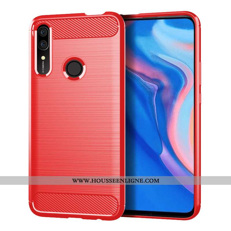 Étui Huawei P Smart Z Silicone Noir Coque Incassable Téléphone Portable