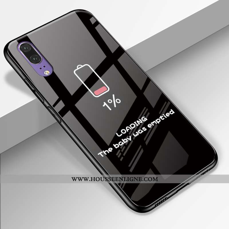 Étui Huawei P20 Dessin Animé Cuir Véritable Protection Incassable Téléphone Portable Mode Coque Colo