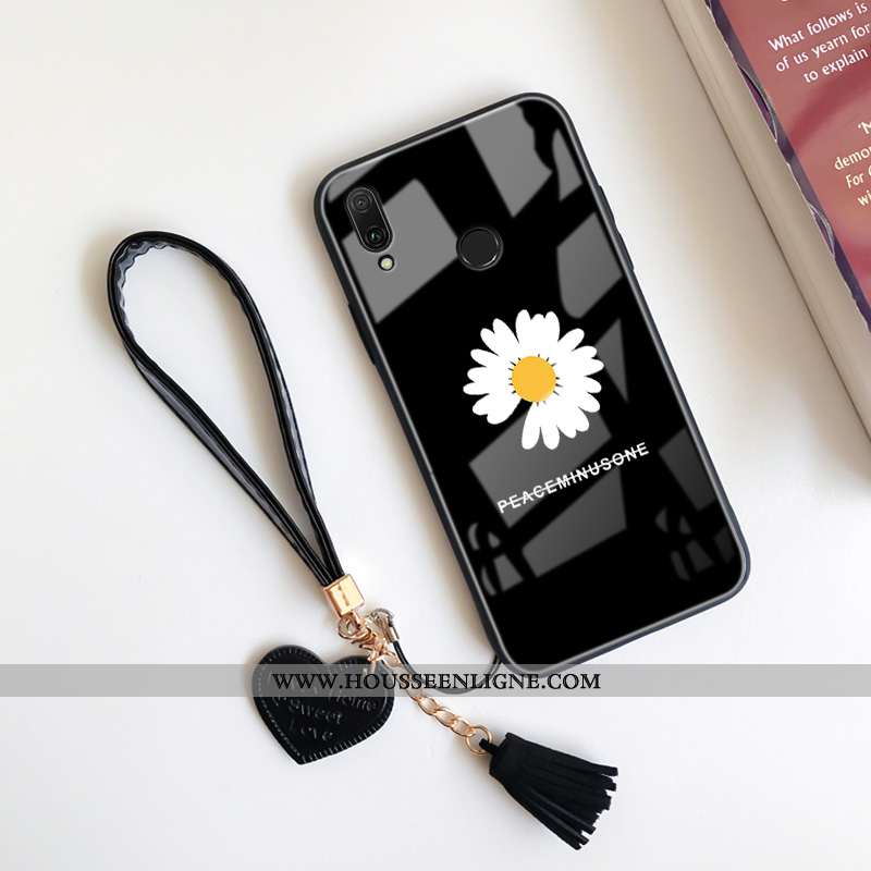 Étui Huawei P20 Lite Dessin Animé Charmant Dragon Noir Personnalité Téléphone Portable