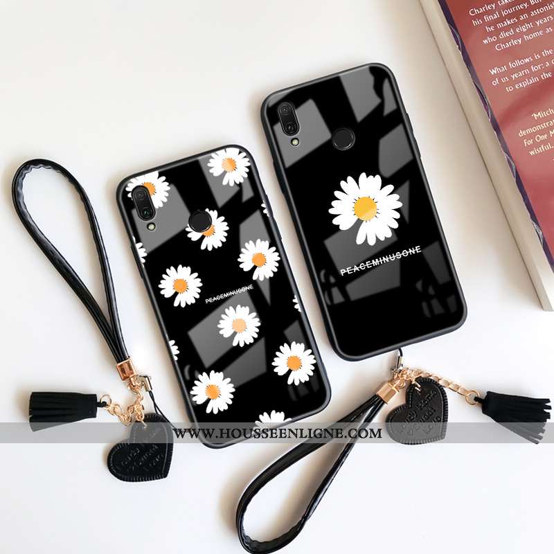 Étui Huawei P20 Lite Dessin Animé Charmant Dragon Noir Personnalité Téléphone Portable