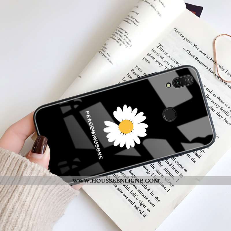 Étui Huawei P20 Lite Dessin Animé Charmant Dragon Noir Personnalité Téléphone Portable