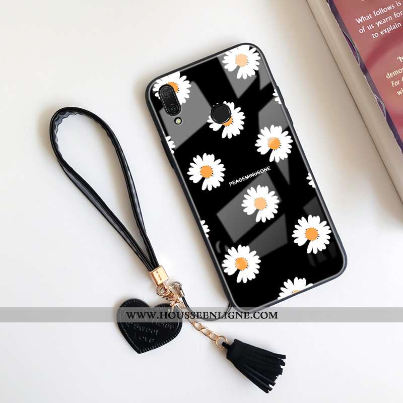 Étui Huawei P20 Lite Dessin Animé Charmant Dragon Noir Personnalité Téléphone Portable