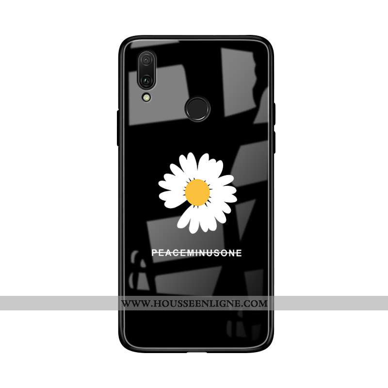Étui Huawei P20 Lite Dessin Animé Charmant Dragon Noir Personnalité Téléphone Portable