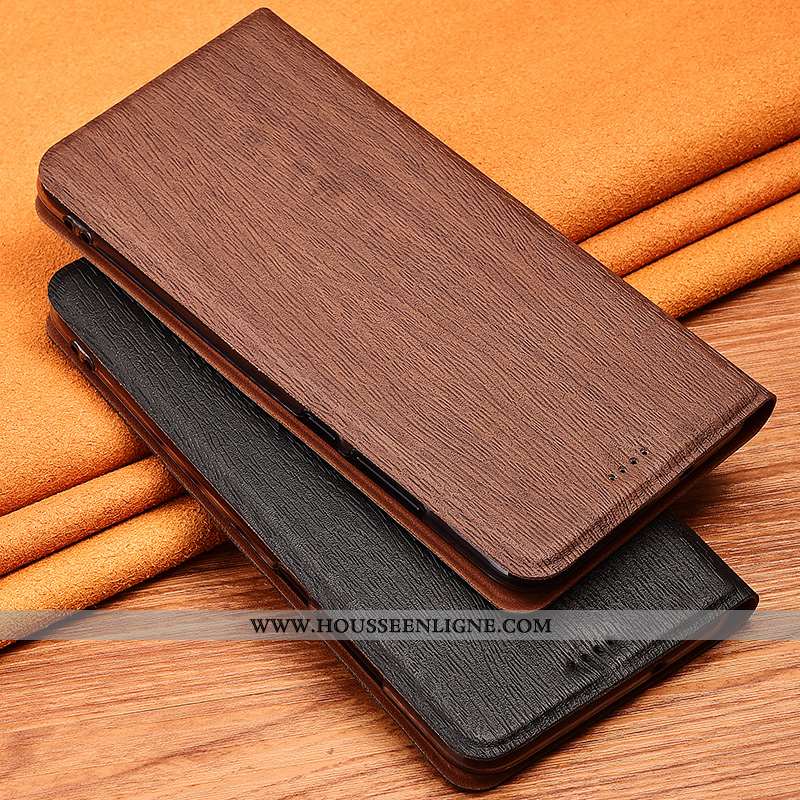 Étui Huawei P20 Lite Protection Cuir Coque Incassable Modèle Fleurie Téléphone Portable Marron