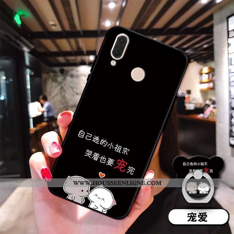 Étui Huawei P20 Lite Silicone Bleu Coque Téléphone Portable Incassable Jeunesse