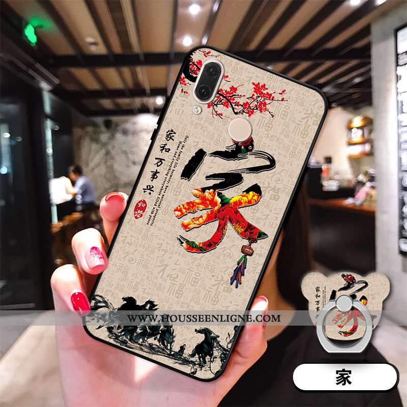 Étui Huawei P20 Lite Silicone Bleu Coque Téléphone Portable Incassable Jeunesse