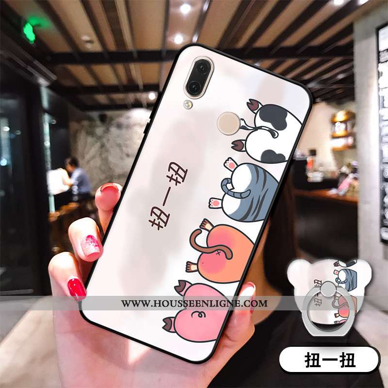 Étui Huawei P20 Lite Silicone Bleu Coque Téléphone Portable Incassable Jeunesse