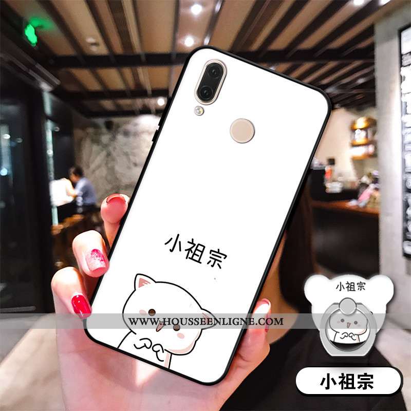 Étui Huawei P20 Lite Silicone Bleu Coque Téléphone Portable Incassable Jeunesse