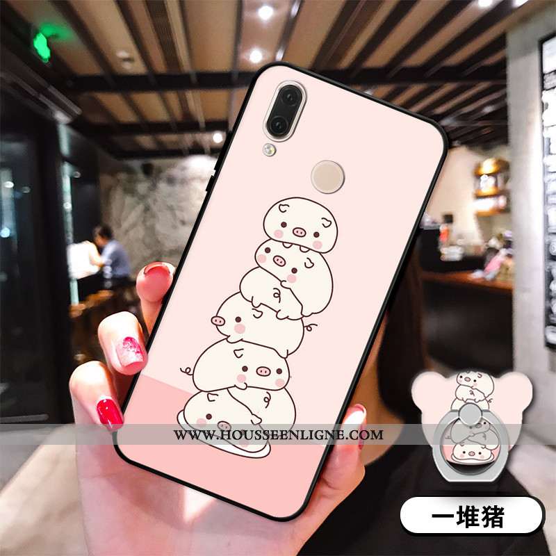 Étui Huawei P20 Lite Silicone Bleu Coque Téléphone Portable Incassable Jeunesse