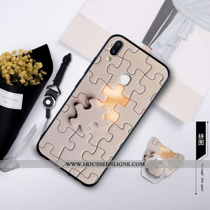 Étui Huawei P20 Lite Tendance Fluide Doux Incassable Ornements Suspendus Membrane Téléphone Portable