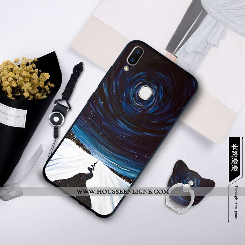 Étui Huawei P20 Lite Tendance Fluide Doux Incassable Ornements Suspendus Membrane Téléphone Portable