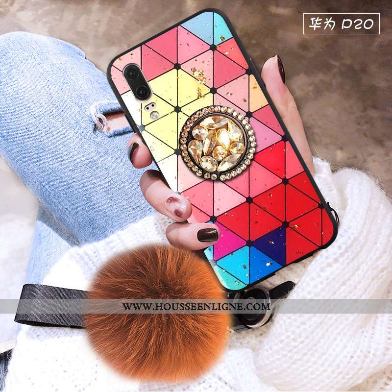 Étui Huawei P20 Personnalité Créatif Nouveau Incassable Tendance Téléphone Portable Verte