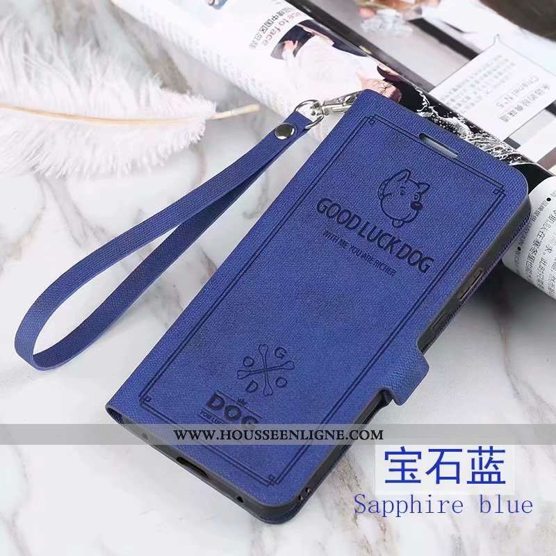 Étui Huawei P20 Portefeuille Cuir Incassable Carte Coque Housse Téléphone Portable Marron