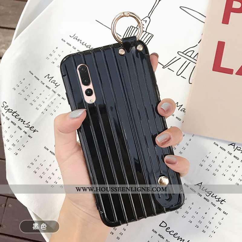 Étui Huawei P20 Pro Créatif Tendance Tout Compris Amoureux Vert Silicone Téléphone Portable Verte