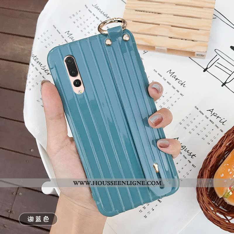 Étui Huawei P20 Pro Créatif Tendance Tout Compris Amoureux Vert Silicone Téléphone Portable Verte