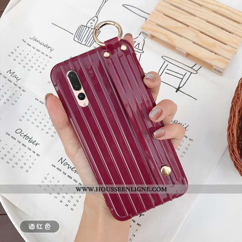 Étui Huawei P20 Pro Créatif Tendance Tout Compris Amoureux Vert Silicone Téléphone Portable Verte