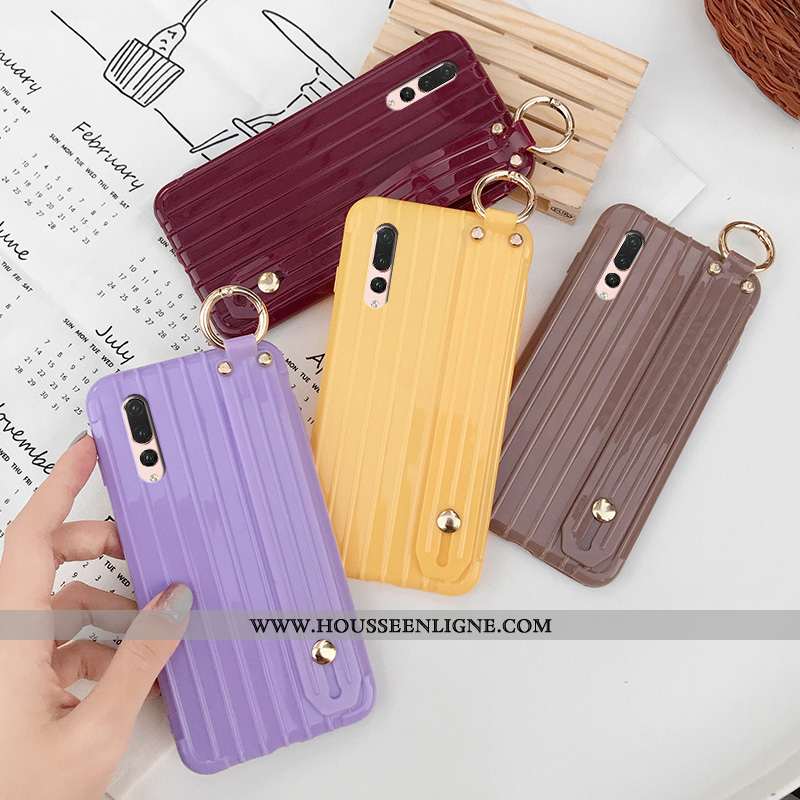 Étui Huawei P20 Pro Créatif Tendance Tout Compris Amoureux Vert Silicone Téléphone Portable Verte