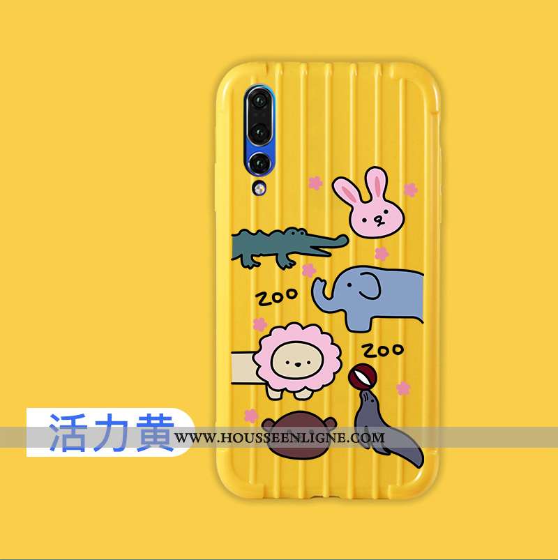 Étui Huawei P20 Pro Dessin Animé Silicone Mode Protection Créatif Incassable Verte