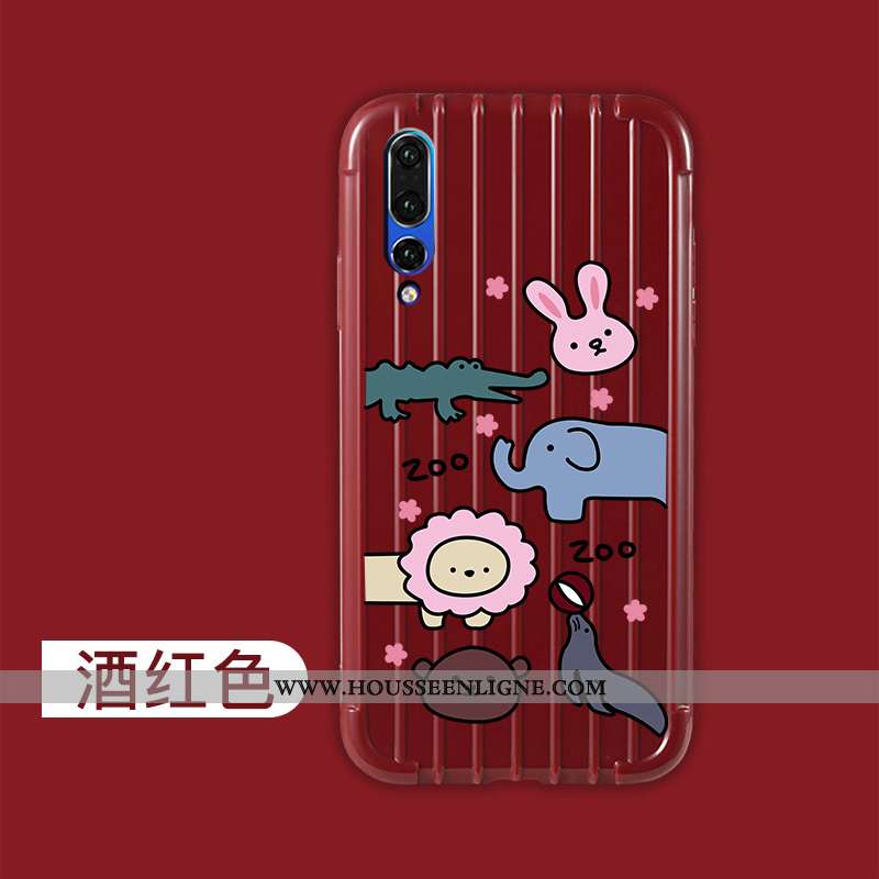 Étui Huawei P20 Pro Dessin Animé Silicone Mode Protection Créatif Incassable Verte