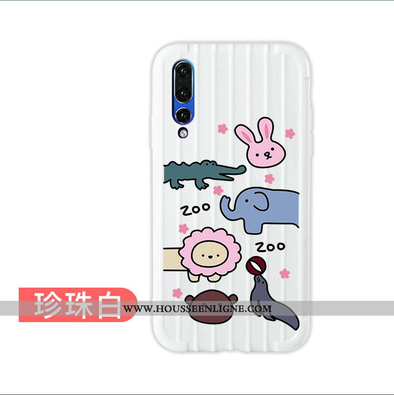Étui Huawei P20 Pro Dessin Animé Silicone Mode Protection Créatif Incassable Verte