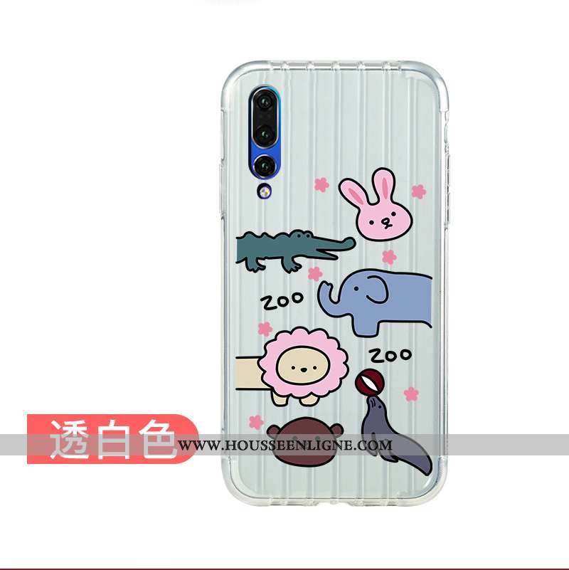 Étui Huawei P20 Pro Dessin Animé Silicone Mode Protection Créatif Incassable Verte