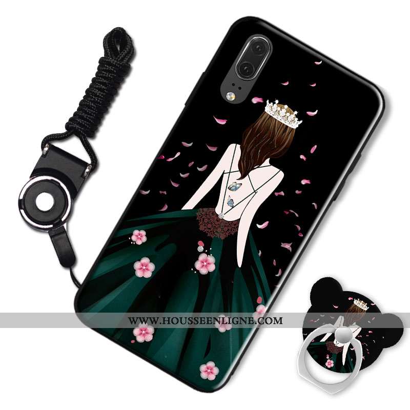 Étui Huawei P20 Protection Tendance Mode Téléphone Portable Rose Coque