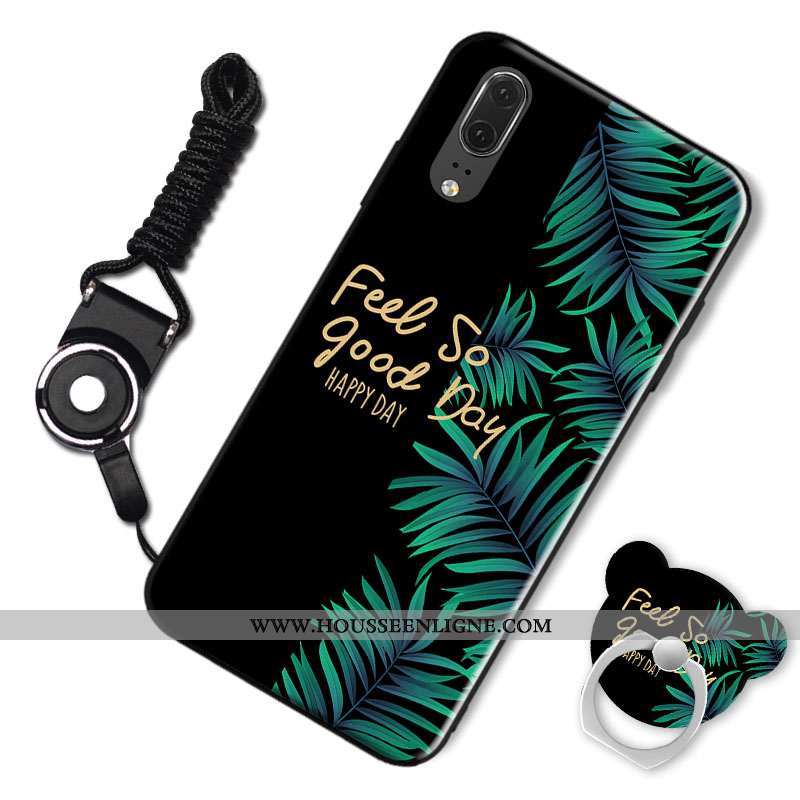 Étui Huawei P20 Protection Tendance Mode Téléphone Portable Rose Coque