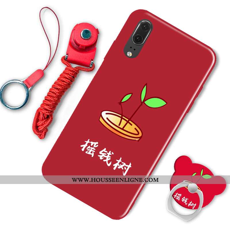 Étui Huawei P20 Protection Tendance Mode Téléphone Portable Rose Coque