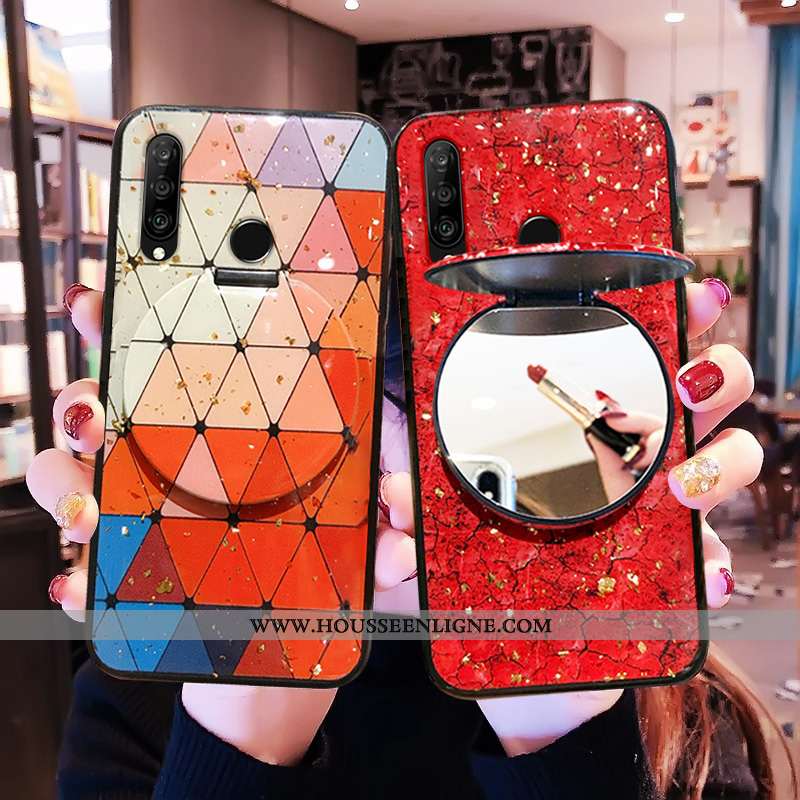 Étui Huawei P30 Lite Fluide Doux Silicone Incassable Dessin Animé Tout Compris Légère Protection Vio