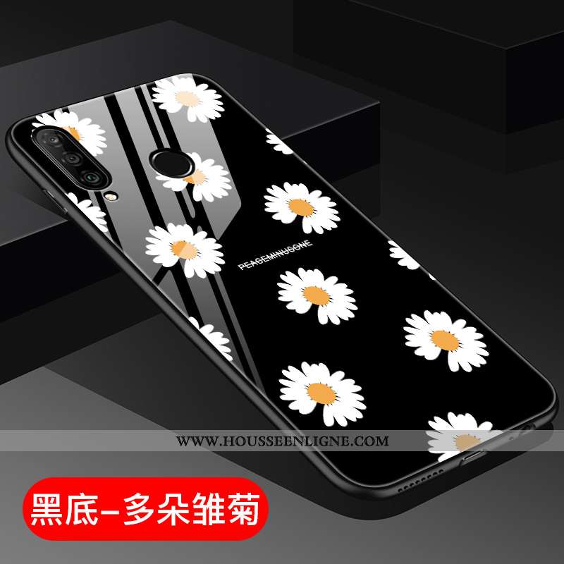 Étui Huawei P30 Lite Personnalité Tendance Incassable Tout Compris Jeunesse Clair Verre Violet