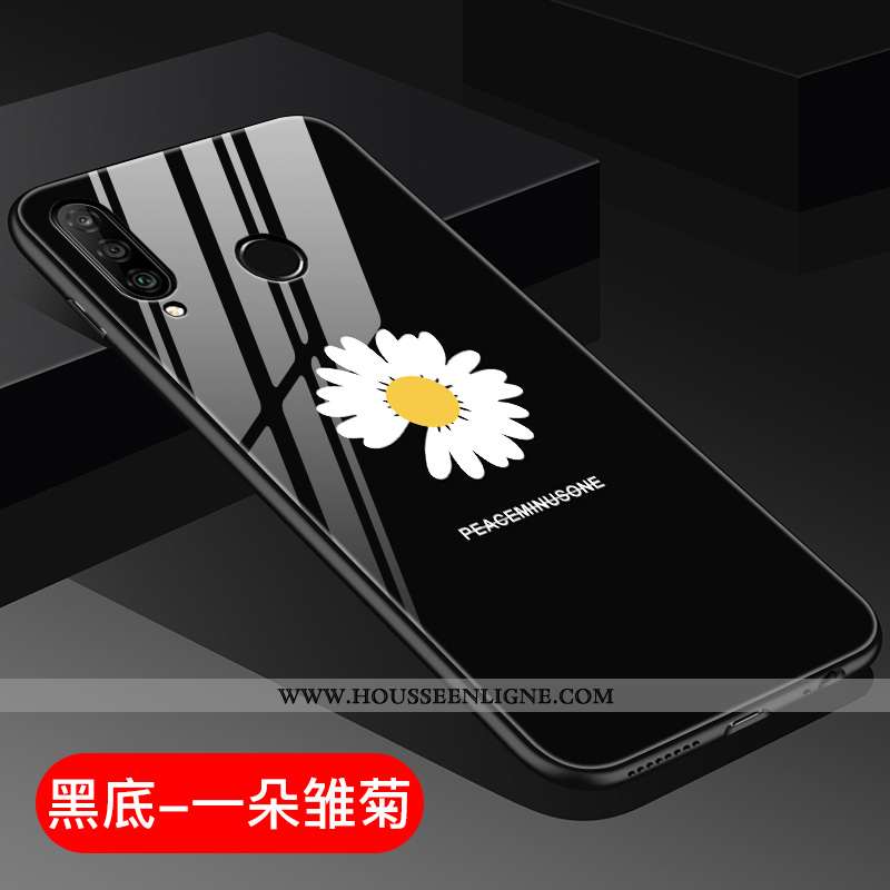 Étui Huawei P30 Lite Personnalité Tendance Incassable Tout Compris Jeunesse Clair Verre Violet
