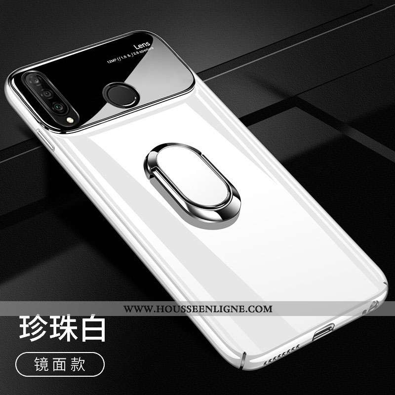 Étui Huawei P30 Lite Xl Légère Protection Miroir Tendance Noir Ultra