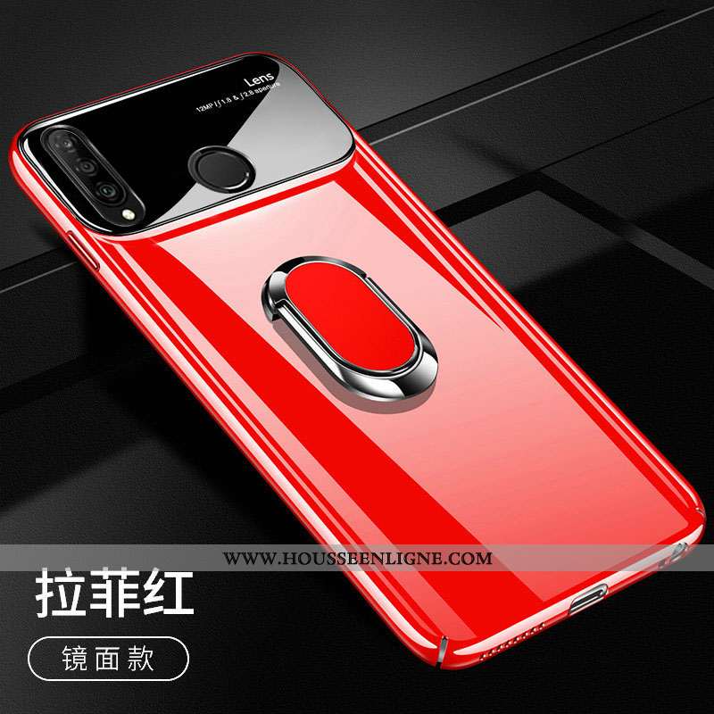 Étui Huawei P30 Lite Xl Légère Protection Miroir Tendance Noir Ultra