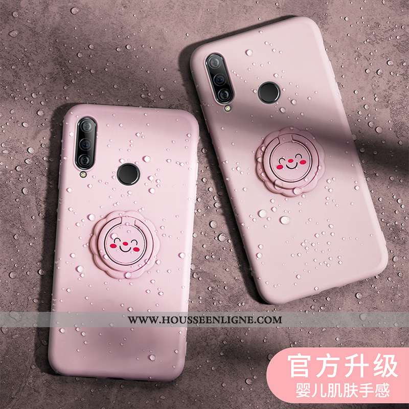 Étui Huawei P30 Lite Xl Protection Personnalité Fleur Fluide Doux Amoureux Support Verte