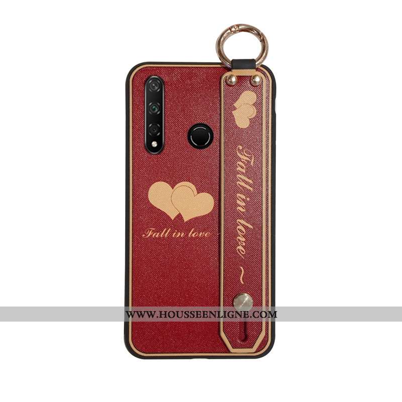 Étui Huawei P30 Lite Xl Silicone Protection Délavé En Daim Coque Tout Compris Créatif Ornements Susp