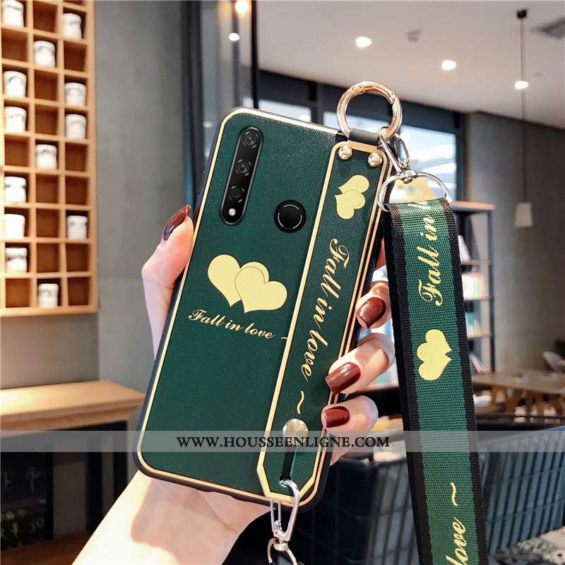 Étui Huawei P30 Lite Xl Silicone Protection Délavé En Daim Coque Tout Compris Créatif Ornements Susp