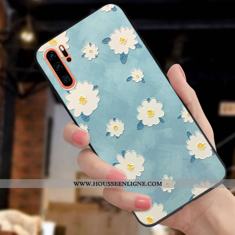Étui Huawei P30 Pro Charmant Légère Frais Mode Nouveau Personnalité Tout Compris Verte